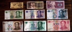 Kinesiska sedlar - Chinese bank notes