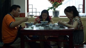 Nudelrestaurang i Beijing