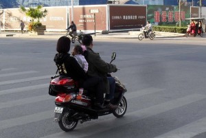 En vanlig syn i Beijing