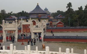 Tiantan park och mongolisk hotpot