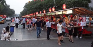 Donganmen Night Market i Beijing