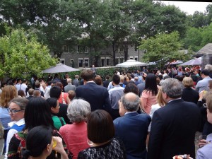 Nationaldagsfirande på Svenska Ambassaden i Beijing onsdagen den 6 juni 2012